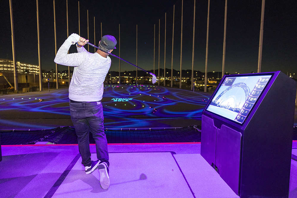 Bringing the Meteor Element to Atomic Golf