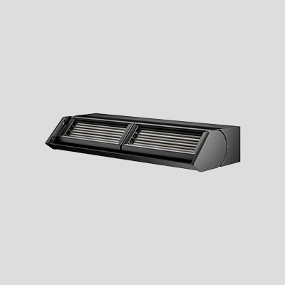 Rise Indirect Asymmetric Luminaire at 300W Wall Mount