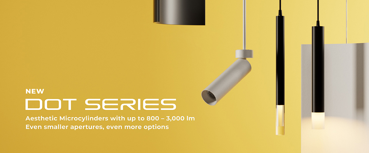 DOT 1 MICROCYLINDER SERIES FROM METEOR LIGHTING
