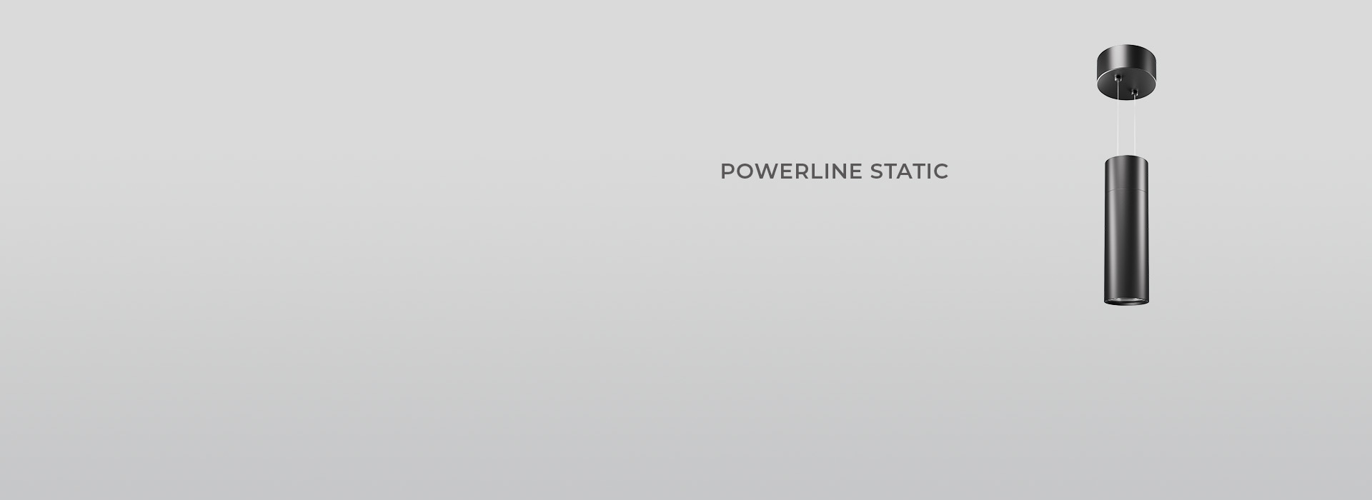 Duo 4 in Black with Power Line Mount