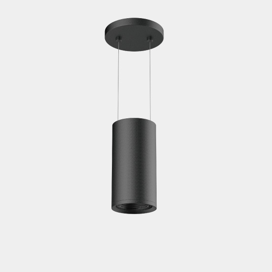 Duo 4 Mini in Black with Power Line Mount