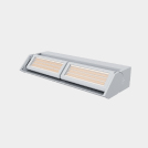 Rise Indirect Asymmetric Luminaire at 300W Wall Mount