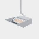 Rise Indirect Asymmetric Luminaire at 150W Stem Mount
