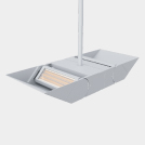 Rise Indirect Asymmetric Luminaire at 300W Stem Mount