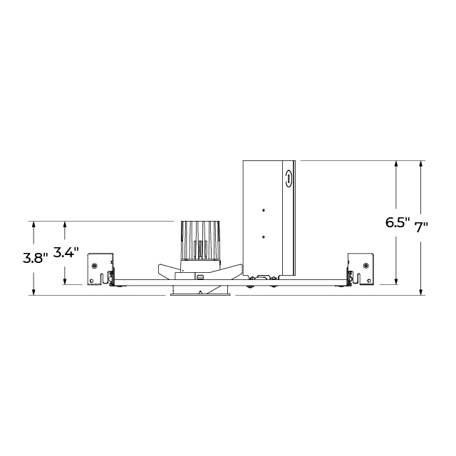 Meteor Lighting REV Flex 2  Dimensions