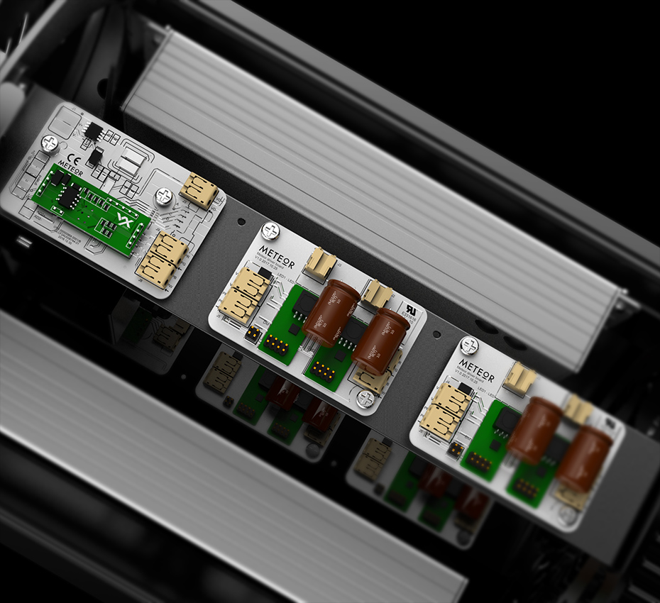 Meteor Lighting's Proprietary Power Line Technology