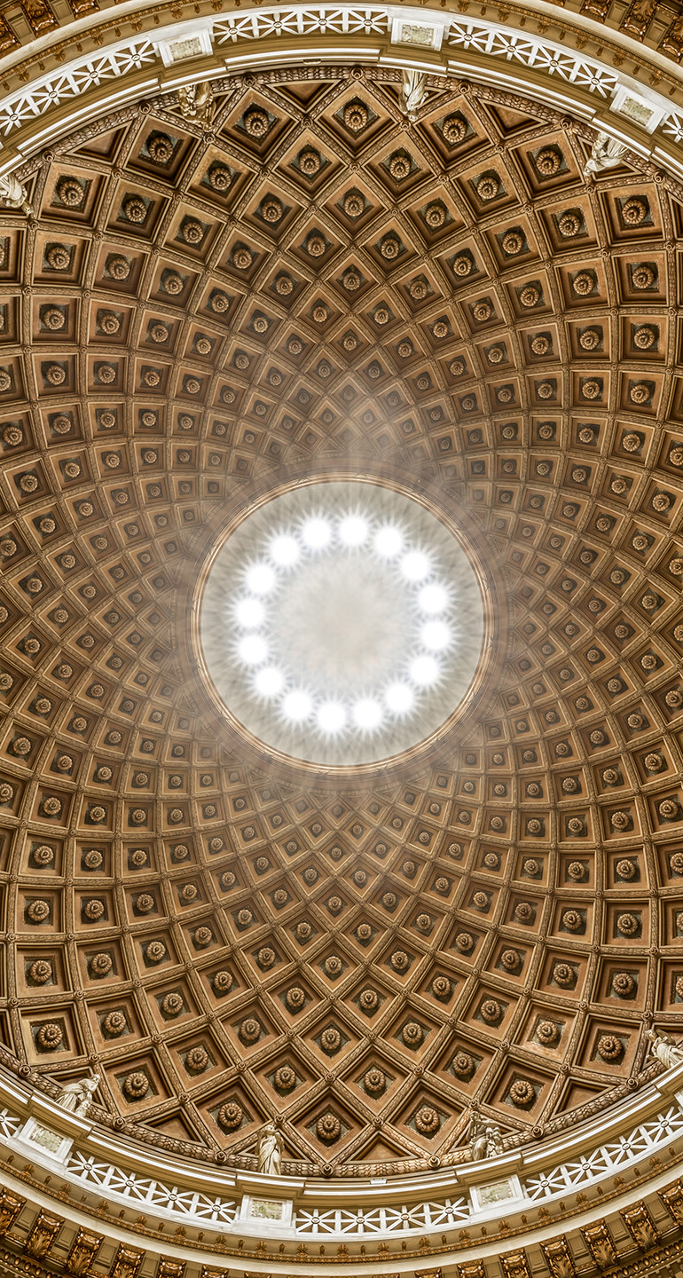 A Historic Building Renovation with Meteor's Whiz 2.0 High ceiling Luminaire